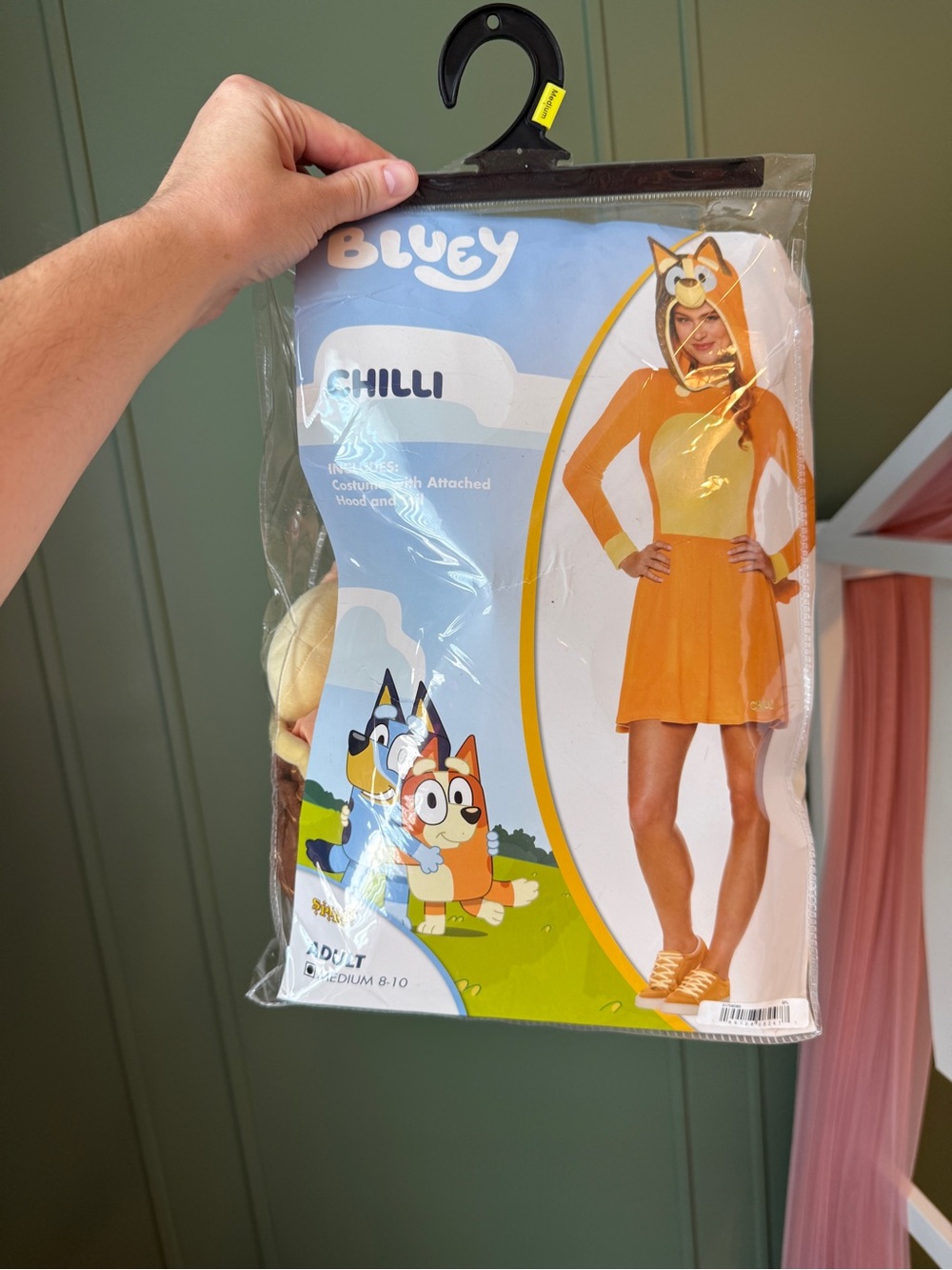 Spirit Bluey Chilli Mum Costume Dress Medium
